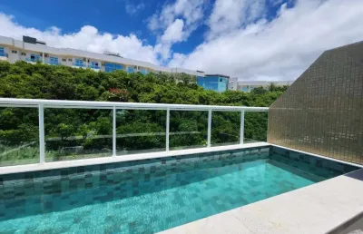 Linda cobertura duplex à venda no exclusivo condomínio costa espanha, com 129 m² e porteira fechada.