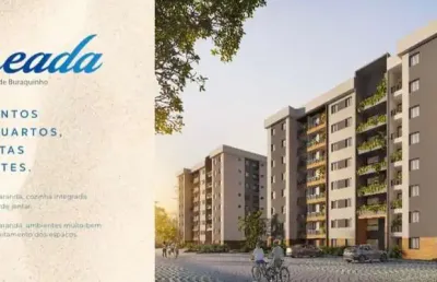 Apartamento com 3 dormitórios à venda, 72 m² por r$ 495.400,00 - buraquinho - lauro de freitas/ba