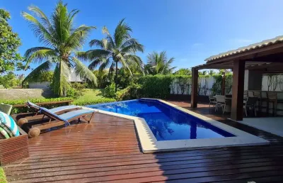 Casa com 4 suítes à venda, 700 m² por r$ 6.000.000 - busca vida resort - camaçari/ba