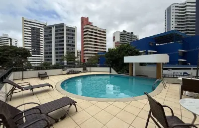 Quarto e sala à venda no caminho das árvores – edifício mar do hawai | 49m² | infraestrutura completa