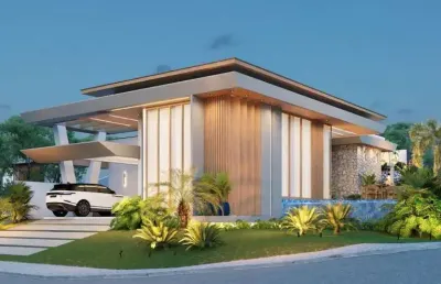 Casa em condomínio fechado com 3 quartos à venda na Rodovia BA-099 - Estrada do Côco, 7709, Alphaville (Abrantes), Camaçari