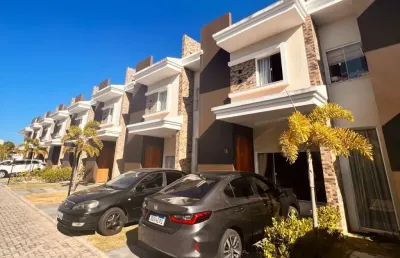 Casa duplex alto padrão de 122m² e 3 quartos em condomínio na sapiranga