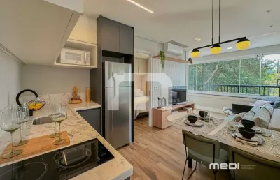 Apartamento à venda em são paulo-sp, jardim anália franco: 1 quarto, 1 banheiro, 1 vaga de garagem,