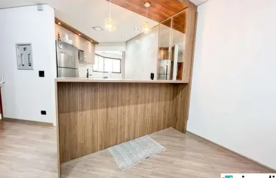 Apartamento de 60m² e 2 quartos, jardim bonfiglioli, jundiaí-sp!
