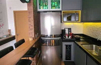 Apartamento à venda com  3 quartos no condomínio myriad - engordadouro!