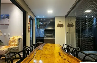 Apartamento com 3 suítes no terraço vila bela, jardim campos elisios