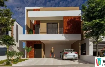 Casa em construção com 3 suítes em condomínio, engordadouro!
