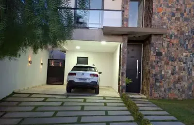 Casa à venda no condomínio residencial dos ipês com 03 suítes! engordadouro!