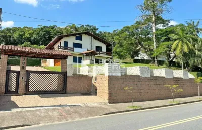 Casa com 4 dormitórios suítes à venda no bairro pomeranos em timbó/sc