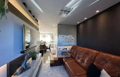 Apartamento com 3 dormitórios à venda, 102 m² no bairro quintino em timbó/sc.