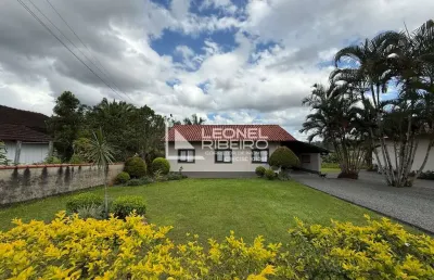 Casa com 2 dormitórios à venda, 114m² no bairro divinéia em rio dos cedros-sc