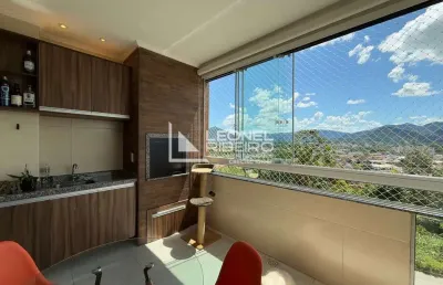 Apartamento com 2 dormitórios, 82m² à venda no bairro das nações em timbó - sc