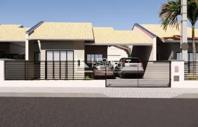 Casa com 2 dormitórios à venda, 86,20 m² no bairro dos estados em timbó/sc