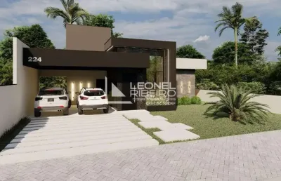 Casa com 3 dormitórios à venda, 152 m² no bairro divinéia - rio dos cedros/sc