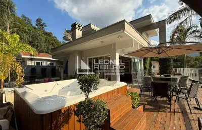 Casa alto padrão com 3 dormitórios à venda, 217,54 m² no bairro padre martinho stein em timbó/sc