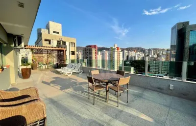 Cobertura à venda, 4 quartos, 1 suíte, 3 vagas, savassi - belo horizonte/mg