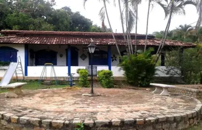 Fazenda - sítio à venda, 3 quartos, 1 suíte, bom destino - santa luzia/mg