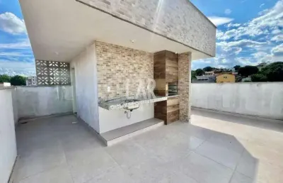 Cobertura à venda, 2 quartos, 1 vaga, santa amélia - belo horizonte/mg
