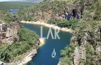 Lote em condomínio à venda, escarpas do lago - capitólio/mg