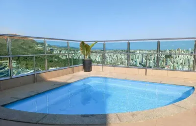 Flat para aluguel, 1 quarto, 1 suíte, 1 vaga, estoril - belo horizonte/mg