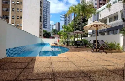Flat à venda, 1 quarto, 1 suíte, 1 vaga, funcionários - belo horizonte/mg