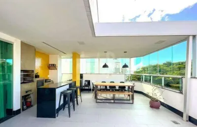 Cobertura à venda, 5 quartos, 3 suítes, 2 vagas, liberdade - belo horizonte/mg
