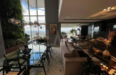 Apartamento para aluguel, 4 quartos, 4 suítes, 4 vagas, vila da serra - nova lima/mg
