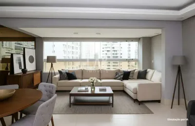 Apartamento para aluguel, 3 quartos, 1 suíte, 3 vagas, vila da serra - nova lima/mg