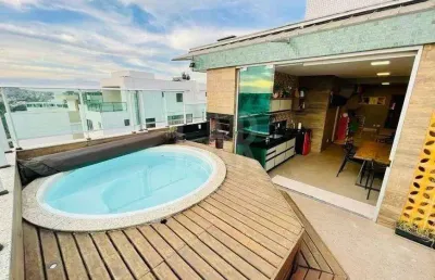 Cobertura à venda, 4 quartos, 2 suítes, 3 vagas, itapoã - belo horizonte/mg