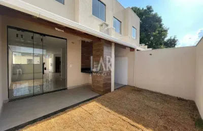 Casa geminada à venda, 3 quartos, 1 suíte, 2 vagas, santa branca - belo horizonte/mg