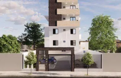 Apartamento à venda, 2 quartos, 1 suíte, 1 vaga, santa branca - belo horizonte/mg