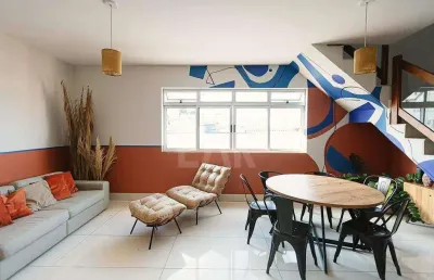 Cobertura à venda, 4 quartos, 1 suíte, 2 vagas, carlos prates - belo horizonte/mg