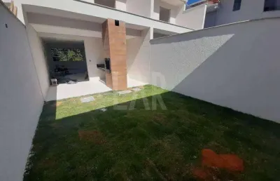 Casa geminada à venda, 3 quartos, 1 suíte, 4 vagas, itapoã - belo horizonte/mg