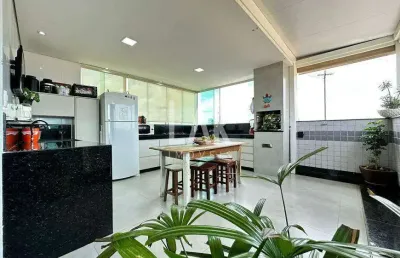 Cobertura à venda, 2 quartos, 1 vaga, santa mônica - belo horizonte/mg