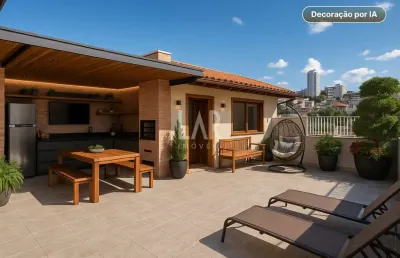 Cobertura à venda, 3 quartos, 1 suíte, 1 vaga, sagrada família - belo horizonte/mg