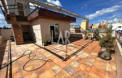 Cobertura à venda, 5 quartos, 4 suítes, 4 vagas, castelo - belo horizonte/mg