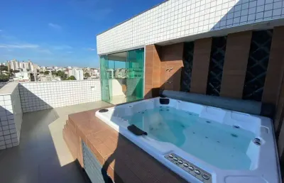 Cobertura para aluguel, 3 quartos, 1 suíte, 3 vagas, castelo - belo horizonte/mg