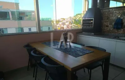 Cobertura à venda, 2 quartos, 2 vagas, jardim américa - belo horizonte/mg