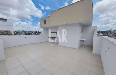 Cobertura à venda, 3 quartos, 1 suíte, 2 vagas, santa branca - belo horizonte/mg
