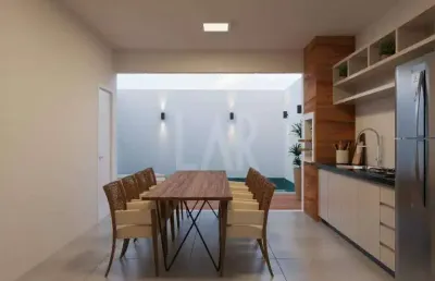 Casa geminada à venda, 3 quartos, 1 suíte, 2 vagas, paquetá - belo horizonte/mg