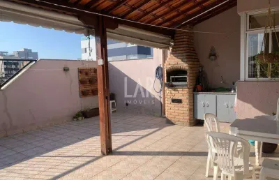 Cobertura à venda, 4 quartos, 2 suítes, 3 vagas, santa inês - belo horizonte/mg