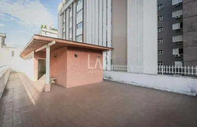 Cobertura à venda, 4 quartos, 1 suíte, 2 vagas, lourdes - belo horizonte/mg