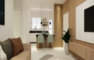 Apartamento à venda, 2 quartos, 1 suíte, 1 vaga, santa branca - belo horizonte/mg