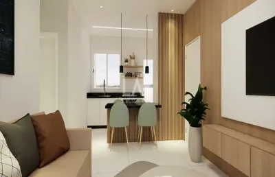 Apartamento à venda, 2 quartos, 1 suíte, 1 vaga, santa branca - belo horizonte/mg