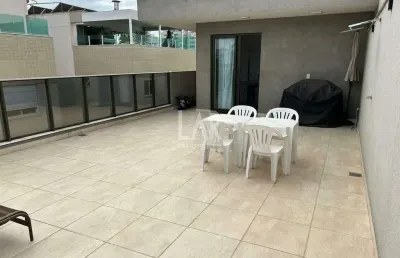 Cobertura à venda, 3 quartos, 1 suíte, 3 vagas, ouro preto - belo horizonte/mg