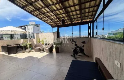 Cobertura à venda, 4 quartos, 1 suíte, 2 vagas, castelo - belo horizonte/mg