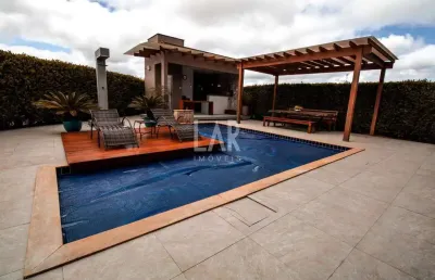 Casa em condomínio à venda, 5 quartos, 2 suítes, 4 vagas, balneário água limpa - nova lima/mg