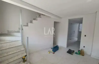Casa geminada à venda, 2 quartos, 1 vaga, céu azul - belo horizonte/mg