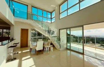 Cobertura à venda, 4 quartos, 2 suítes, 5 vagas, santa lúcia - belo horizonte/mg
