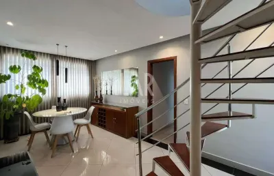Cobertura para aluguel, 3 quartos, 1 suíte, 2 vagas, manacás - belo horizonte/mg